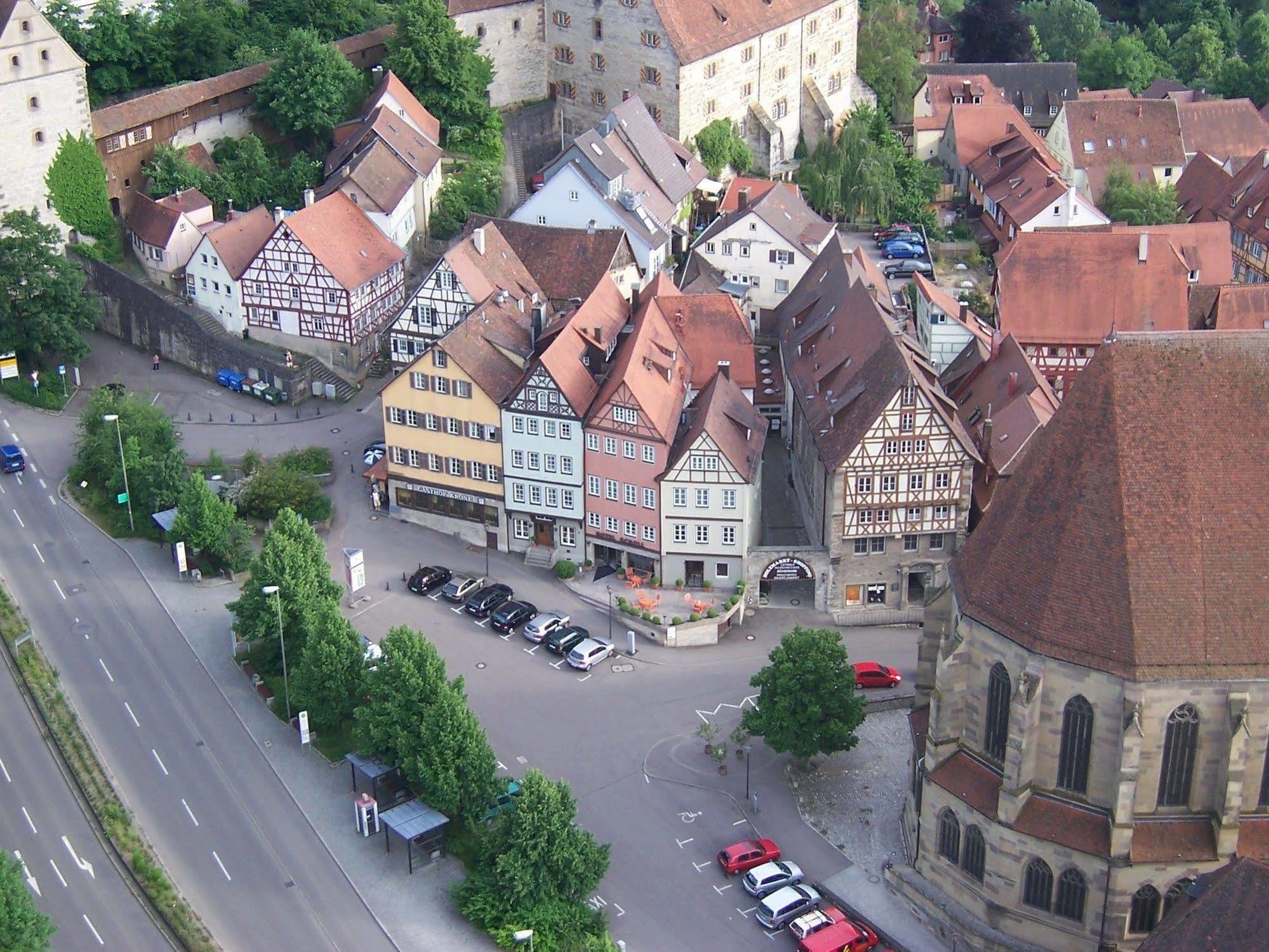 Hotel Scholl Schwäbisch Hall Dış mekan fotoğraf