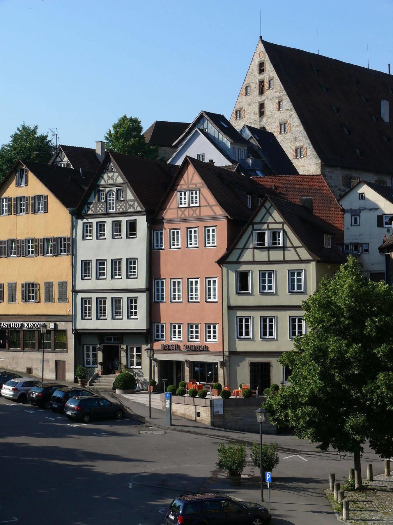 Hotel Scholl Schwäbisch Hall Dış mekan fotoğraf